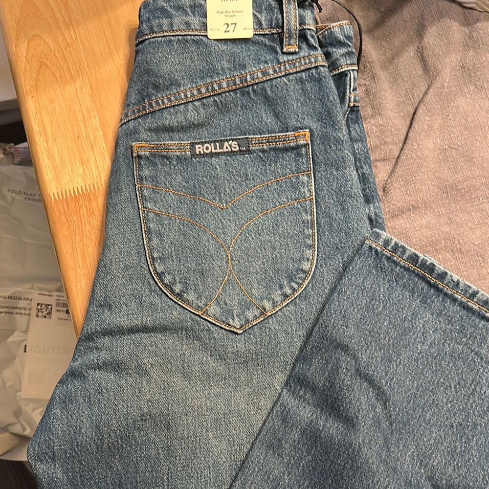 Rollas Blue Denim Jeans